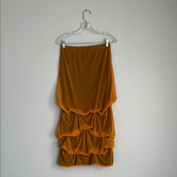 Maggie Walt skirt gathered layers size Medium - Picture 2 of 4